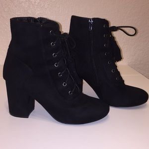 Lace up boots
